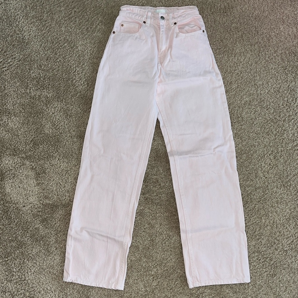 H&M pink jeans